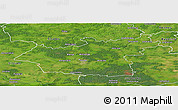 Satellite Panoramic Map of Taurages