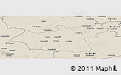 Shaded Relief Panoramic Map of Taurages