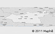 Silver Style Panoramic Map of Taurages