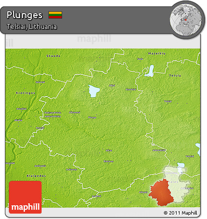 Physical 3D Map of Plunges