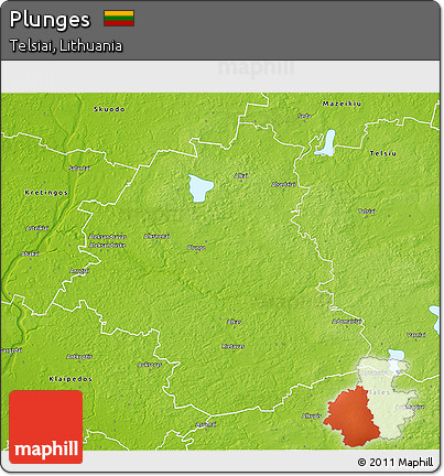 Physical 3D Map of Plunges