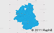 Political Map of Plunges, cropped outside