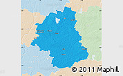 Political Map of Plunges, lighten
