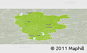 Physical Panoramic Map of Telsiu, lighten, semi-desaturated