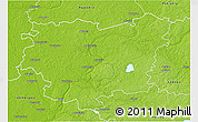 Physical 3D Map of Anyksciu