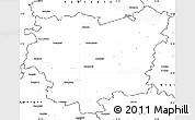 Blank Simple Map of Anyksciu
