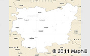 Classic Style Simple Map of Anyksciu