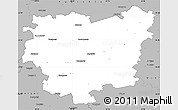 Gray Simple Map of Anyksciu