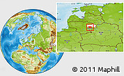 Physical Location Map of Moletu, highlighted parent region
