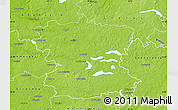 Physical Map of Moletu