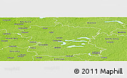 Physical Panoramic Map of Moletu