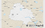 Classic Style 3D Map of Utenos