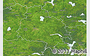 Satellite 3D Map of Utenos