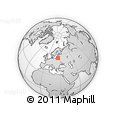 Outline Map of Utenos