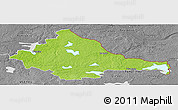 Physical Panoramic Map of Zarasu, desaturated