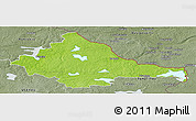 Physical Panoramic Map of Zarasu, semi-desaturated
