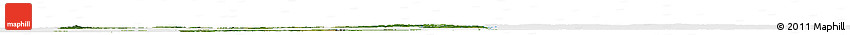 Satellite Horizon Map of Vilnius, single color outside