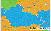 Political 3D Map of Ukmerges