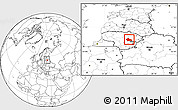 Blank Location Map of Ukmerges