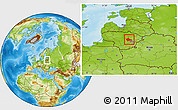Physical Location Map of Ukmerges
