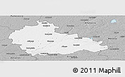 Gray Panoramic Map of Ukmerges