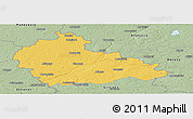 Savanna Style Panoramic Map of Ukmerges