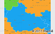 Political Simple Map of Ukmerges
