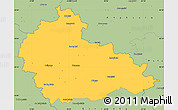 Savanna Style Simple Map of Ukmerges