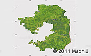 Satellite Map of Vilniaus, cropped outside