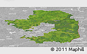 Satellite Panoramic Map of Vilniaus, lighten, desaturated