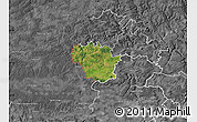 Satellite Map of Redange, desaturated
