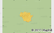 Savanna Style Map of Redange, single color outside