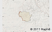 Shaded Relief Map of Redange, lighten