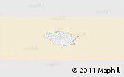 Classic Style Panoramic Map of Redange, single color outside