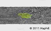 Satellite Panoramic Map of Redange, desaturated