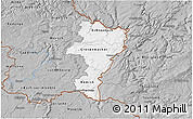 Gray 3D Map of Grevenmacher