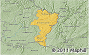 Savanna Style 3D Map of Grevenmacher