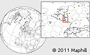 Blank Location Map of Echternach