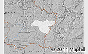 Gray Map of Grevenmacher