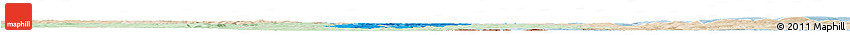 Political Shades Horizon Map of Grevenmacher, lighten
