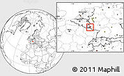 Blank Location Map of Grevenmacher