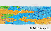 Political Panoramic Map of Grevenmacher