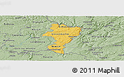 Savanna Style Panoramic Map of Grevenmacher