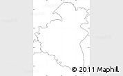 Blank Simple Map of Remich, no labels