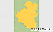 Savanna Style Simple Map of Remich