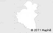 Silver Style Simple Map of Remich