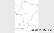 Blank Simple Map of Grevenmacher