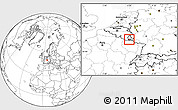 Blank Location Map of Capellen