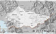 Gray 3D Map of Bitola