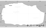 Gray Simple Map of Dobrusevo